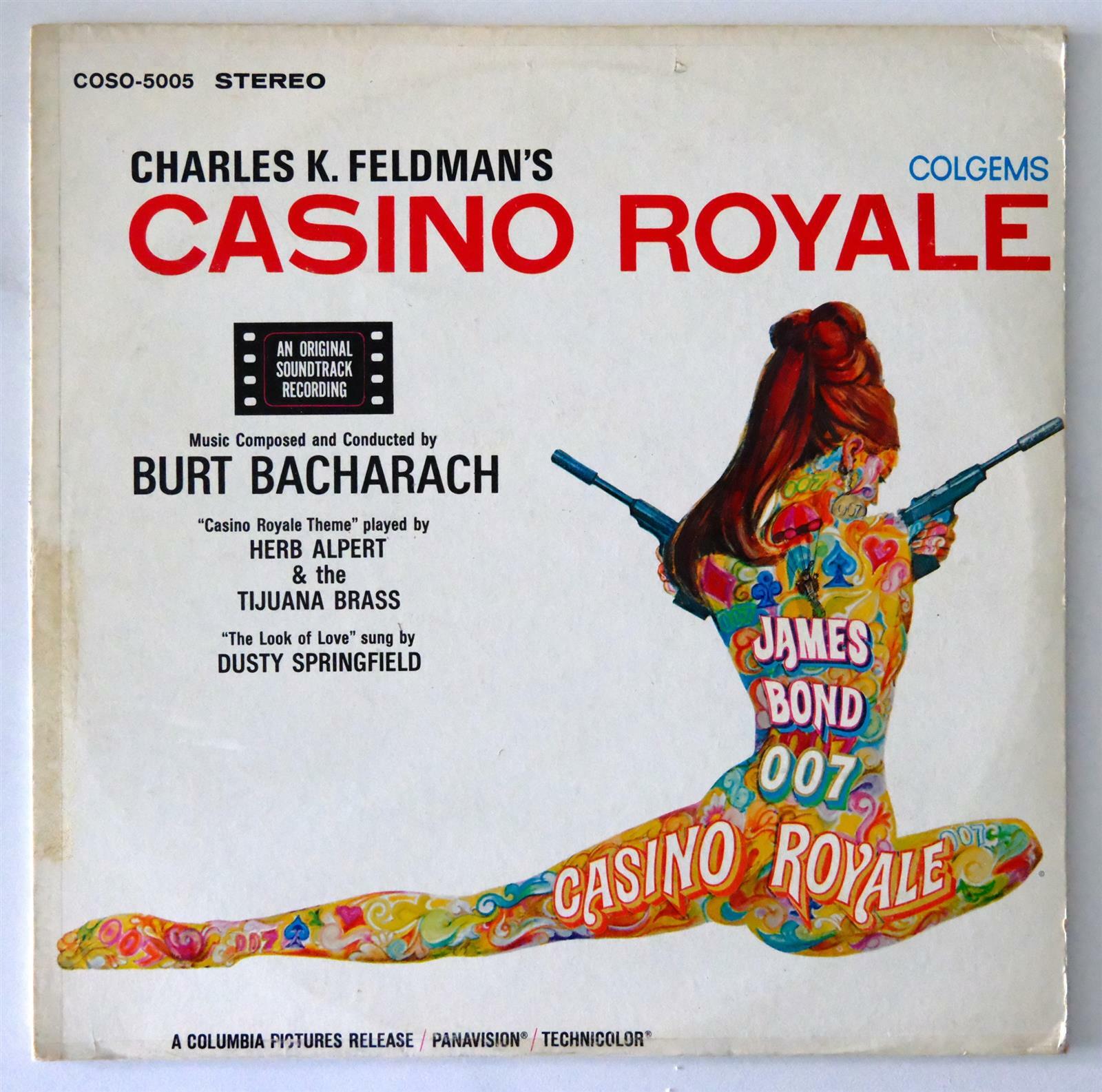 [중고] [수입 빈티지 LP] Burt Bacharach ˝Casino Royale˝ Original Soundtrack [Audiopphile -TAS List] 1967 US 초판