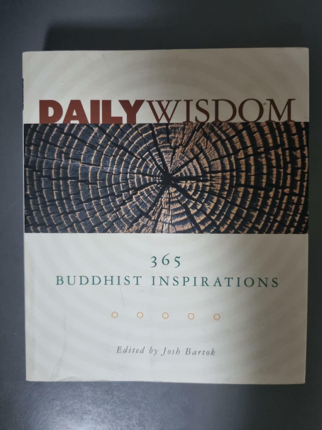 [중고] Daily Wisdom: 365 Buddhist Inspirations (Paperback)