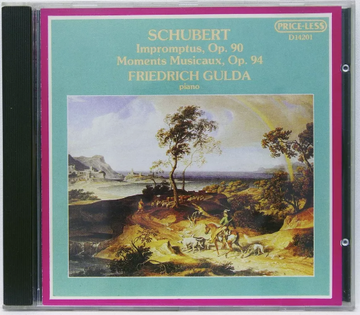 [중고] SCHUBERT Impromptus, op.90, Moments musicaux / FRIEDRICH GULDA