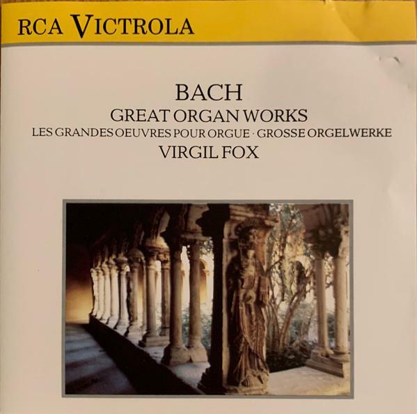 [중고] Virgil Fox / Bach – Great Organ Works