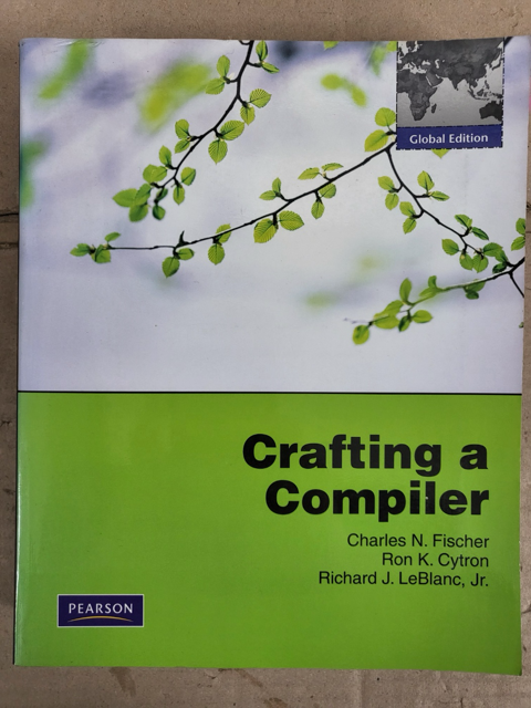 [중고] Crafting a Compiler (Paperback)