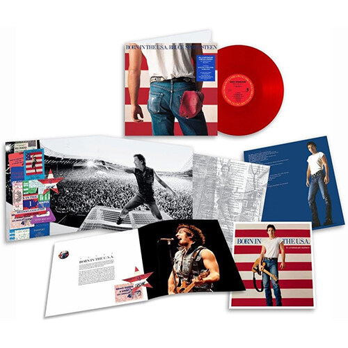 [수입] Bruce Springsteen - Born in the U.S.A. [투명 레드 컬러 LP]