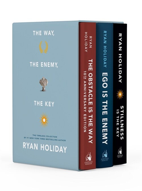 The Way, the Enemy, and the Key: A Boxed Set of the Obstacle Is the Way, Ego Is the Enemy & Stillness Is the Key (Hardcover)