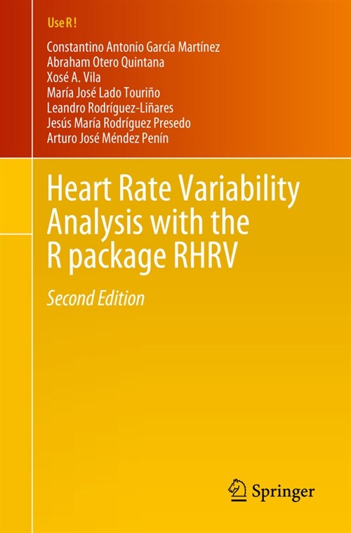 Heart Rate Variability Analysis with the R Package Rhrv (Paperback, 2, Second 2024)