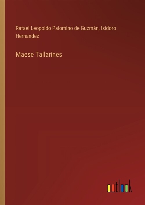 Maese Tallarines (Paperback)