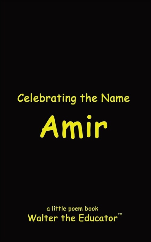 Celebrating the Name Amir (Paperback)