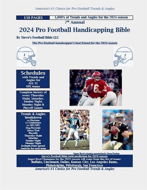 2024 Pro Football Handicapping Bible (Paperback)