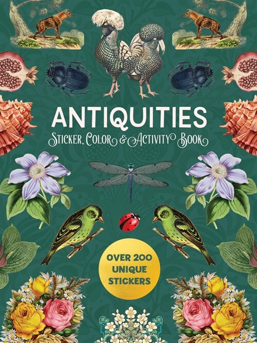 Antiquities Sticker, Color & Activity Book: Over 200 Unique Stickers (Paperback)