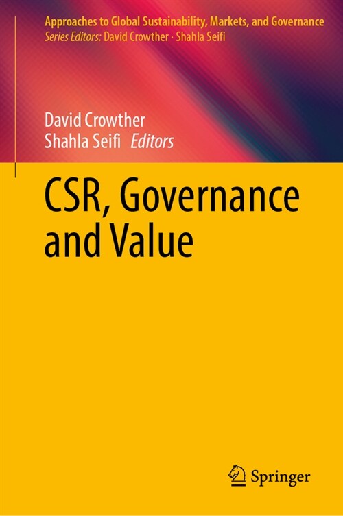 Csr, Governance and Value (Hardcover, 2024)
