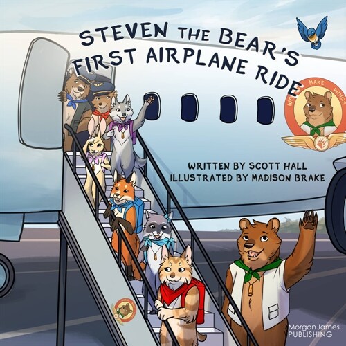 Steven the Bears First Airplane Ride (Hardcover)