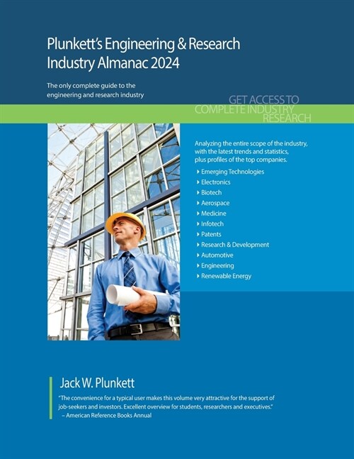 Plunketts Engineering & Research Industry Almanac 2024: Engineering & Research Industry Market Research, Statistics, Trends and Leading Companies (Paperback)