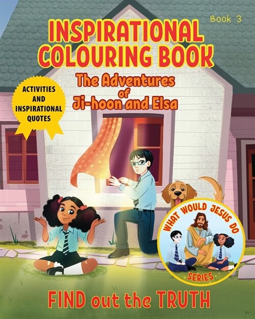 Inspirational Colouring Book 3: Find Out the Truth (What Would Jesus Do Series) (Paperback, 2)