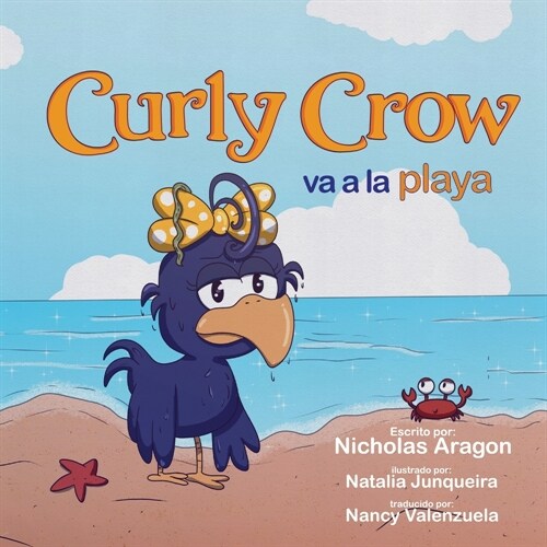 Curly Crow va a la playa (Paperback) (Paperback)