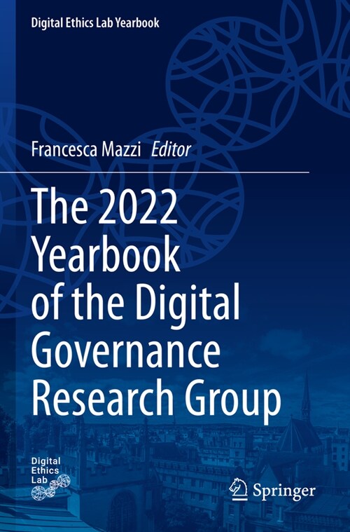 The 2022 Yearbook of the Digital Governance Research Group (Paperback, 2023)