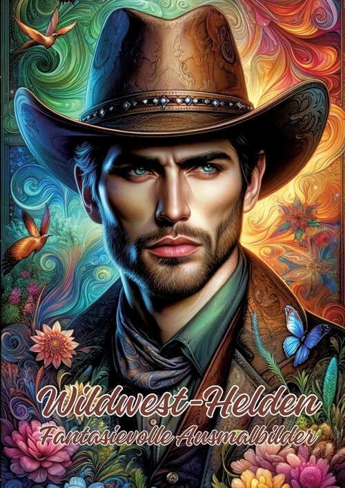 Wildwest-Helden: Fantasievolle Ausmalbilder (Paperback)