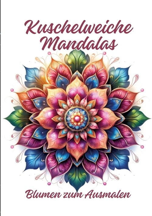 Kuschelweiche Mandalas: Blumen zum Ausmalen (Paperback)