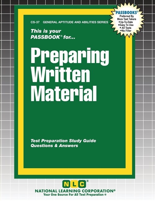 Preparing Written Material (Paperback)