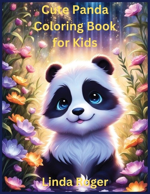 Cute Panda Coloring Book for Kids: Embark on an adorable coloring adventure with this cuddly panda coloring book for kids! (Paperback)