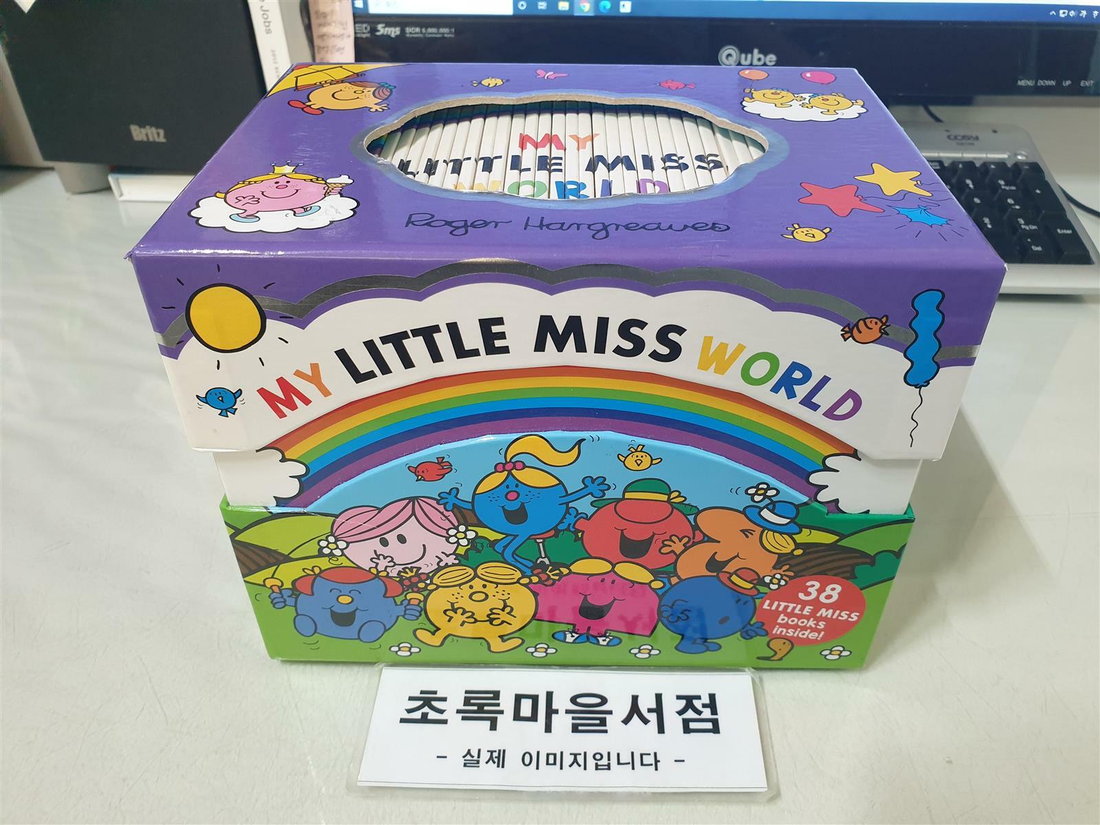 [중고]  EQ의 천재들 리틀 미스 원서 38권 박스 세트 - My Little Miss World Collection 38 Books Box Set (Paperback 38권, 영국판) 