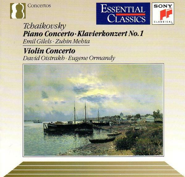 [중고] Tchaikovsky - Piano Concerto = Klavierkonzert No. 1 / Violin Concerto,  David Oistrakh