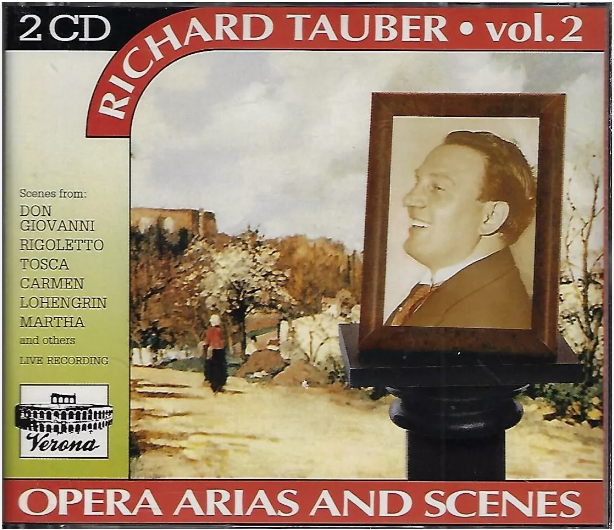 [중고] Opera Arias & Scenes Volume 2 : Richard Tauber, 2CD