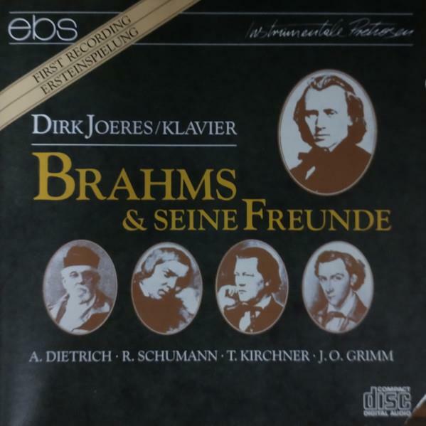 [중고] Dirk Joeres – Brahms & Seine Freunde