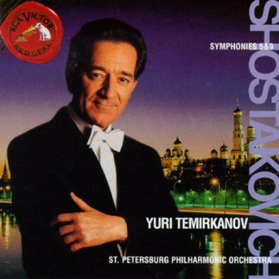 [중고] Shostakovich - Yuri Temirkanov, St. Petersburg Philharmonic Orchestra – Symphonies 5 & 9