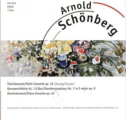[중고] Arnold Schonberg - Violinkonzert / Violin Concerto op. 36