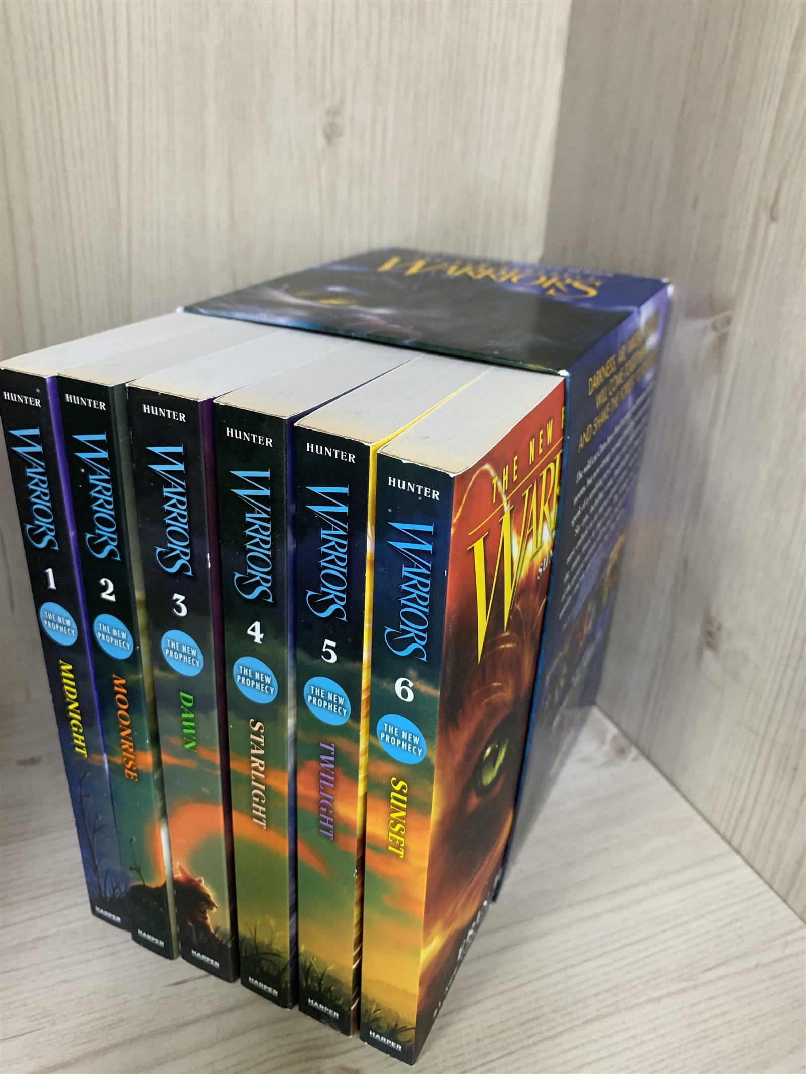 [중고] Warriors: The New Prophecy Set: The Complete Second Series (Boxed Set)