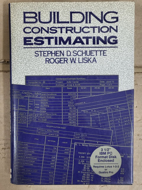 [중고] Building Construction Estimating (Mcgraw-Hill Series in Construction Engineering and Project Management) (Hardcover, Har/Dis)