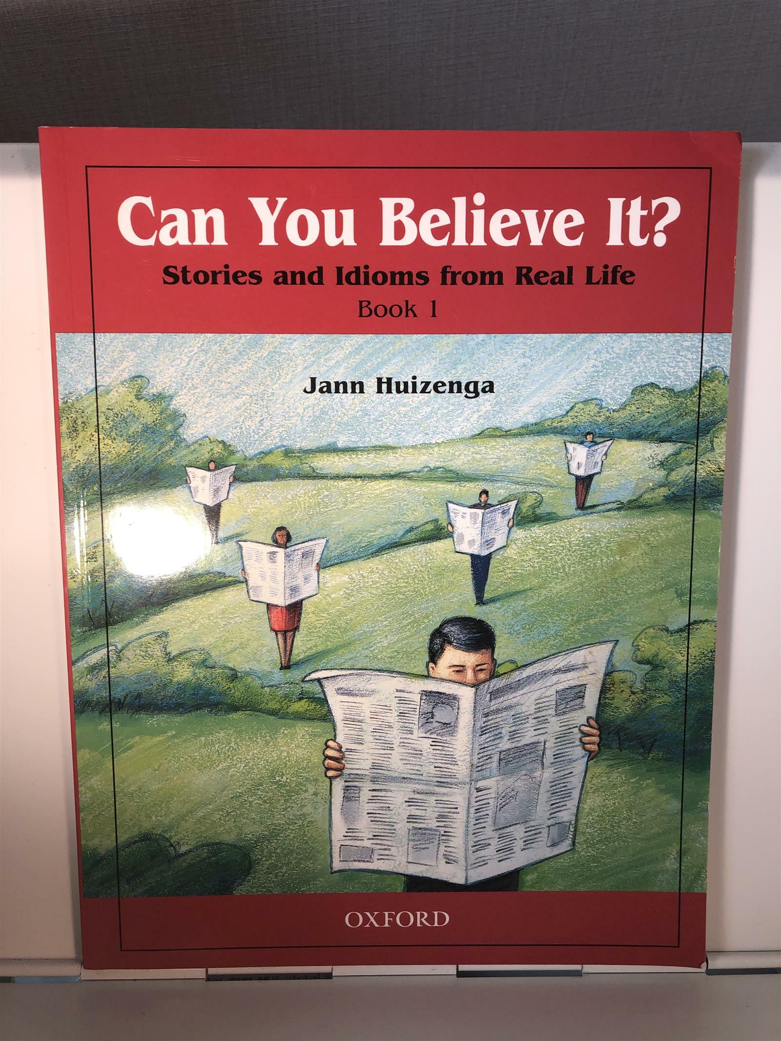 [중고] Can You Believe It?: 1: Book (Paperback)