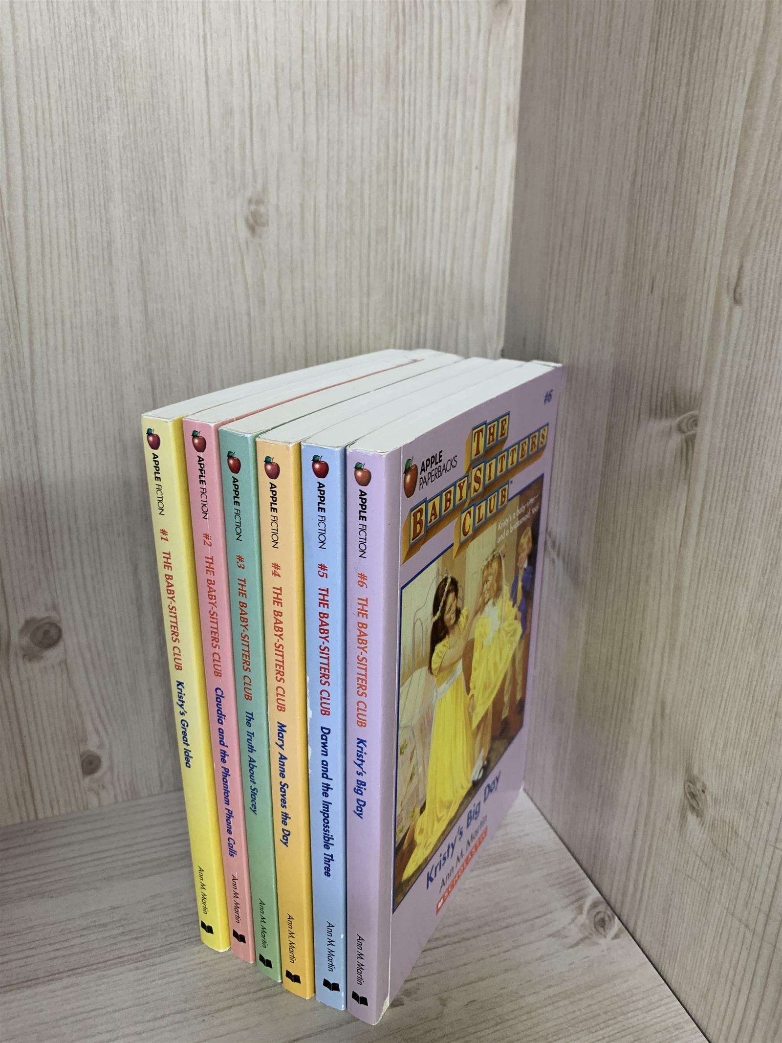 [중고] The Baby-Sitters Club Retro Set (Books #1-6) (Boxed Set)