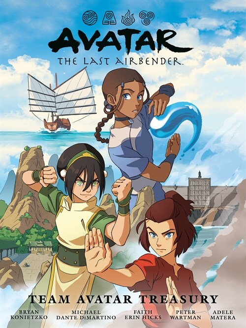 Avatar: The Last Airbender--Team Avatar Treasury Library Edition (Hardcover)