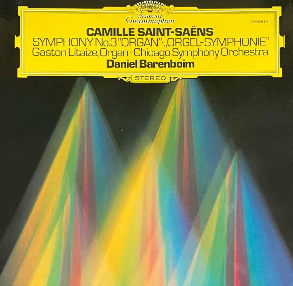 [중고] [LP] 다니엘 바렌보임 - Daniel Barenboim - Saint-Saens Symphony No.3 Organ LP [독일반]