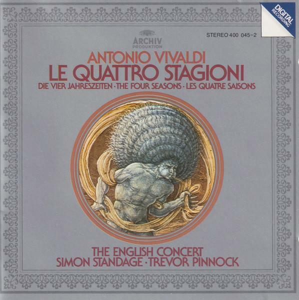 [중고] Antonio Vivaldi - Les Quatre Saisons / The English Concert, Simon Standage, Trevor Pinnock 