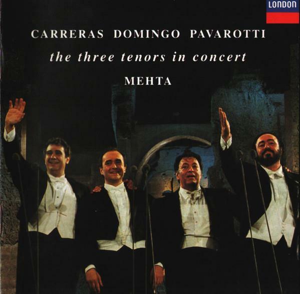 [중고] Carreras, Domingo, Pavarotti, Mehta – The Three Tenors in Concert