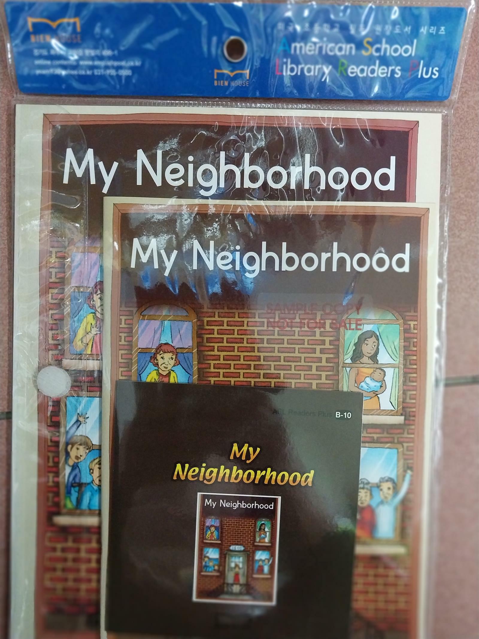 [중고] 미국교과과 소재 리딩 My Neighborhood-워커북+CD=3종- (0)