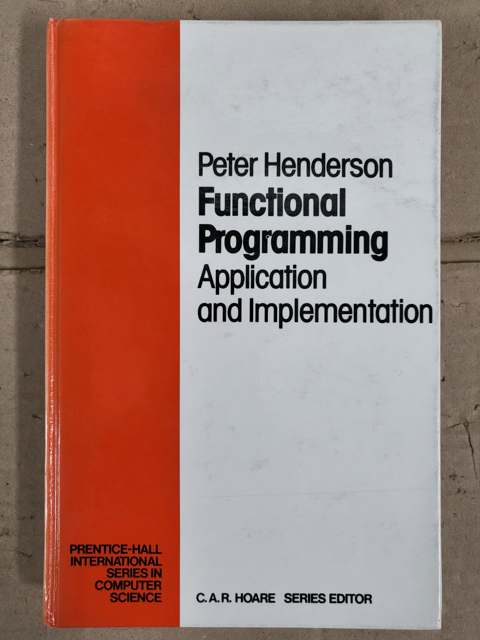[중고] Functional Programming Application and Implementation (Hardcover)