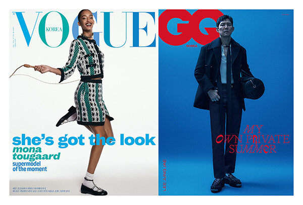 보그 Vogue Korea + 지큐 GQ Korea 2024.7 - 전2권