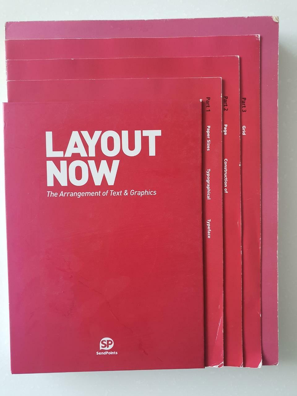 [중고] Layout Now: The Arrangement of Text & Graphics (Hardcover)