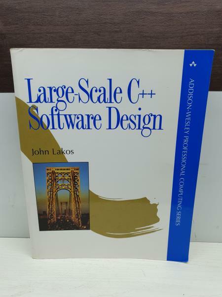 [중고] Large-Scale C++ Software Design (Paperback)