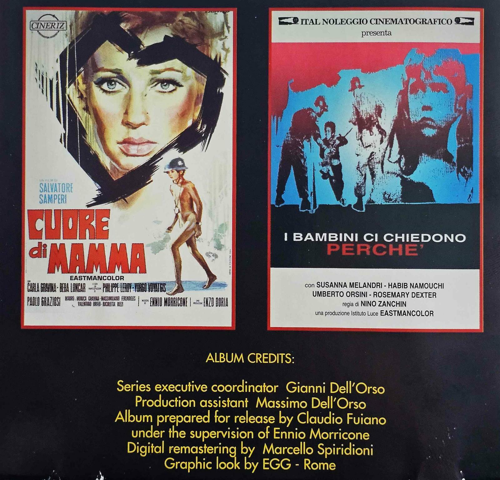 [중고] [수입] Ennio Morricone – Cuore Di Mamma / I Bambini Ci Chiedono Perche (Soundtracks) Two Film Scores