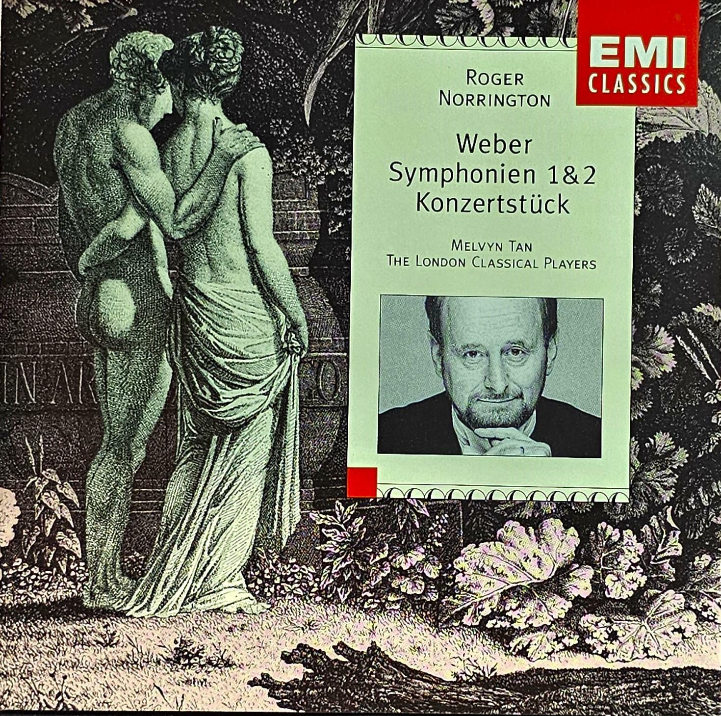 [중고] [수입] Weber - Symphony No. 1 & 2, Concert Piece by Roger Norrington