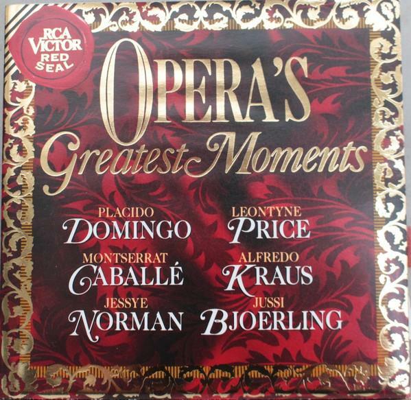 [중고] Opera‘s Greatest Moments - Placido Domingo, Leontyne Price etc