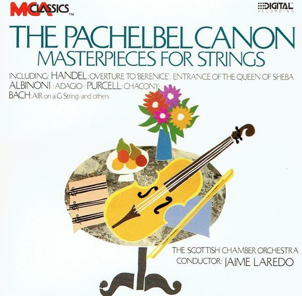 [중고] The Pachelbel Canon(Masterpieces For Strings) - The Scottish Chamber Orchestra, Jaime Laredo