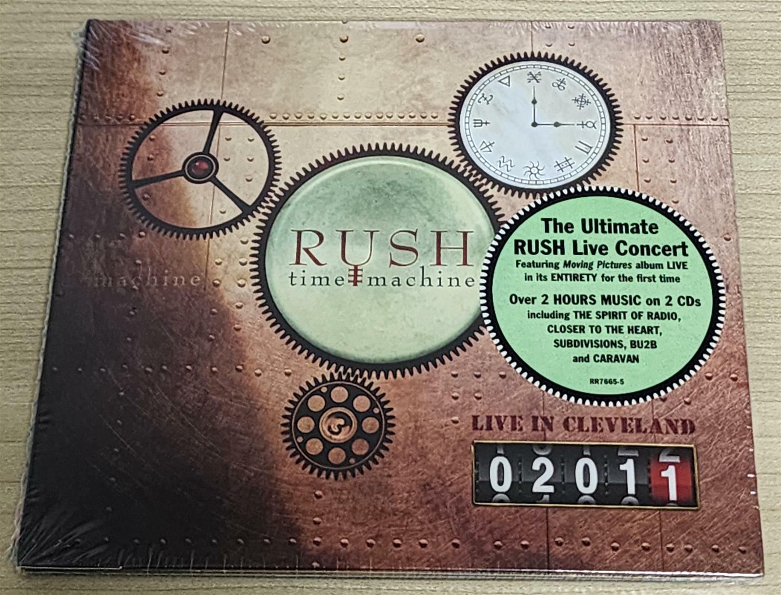 [중고] [수입] Rush - Time Machine 2011: Live In Cleveland(2CD, Digipack)