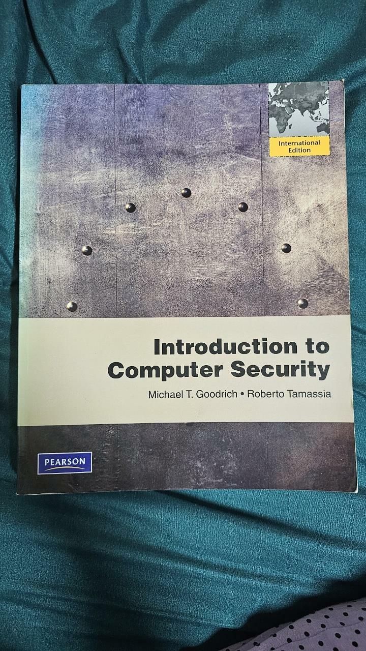 [중고] Introduction to Computer Security. by Michael T. Goodrich, Roberto Tamassia (Paperback)