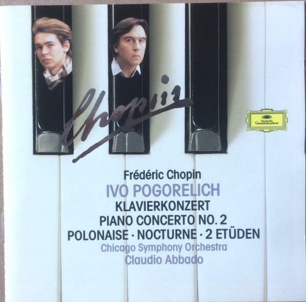 [중고] [수입] Frederic Chopin - Piano Concerto No.2, Polonaise, Nocturne, Etudes by  Ivo Pogorelich, Abbado