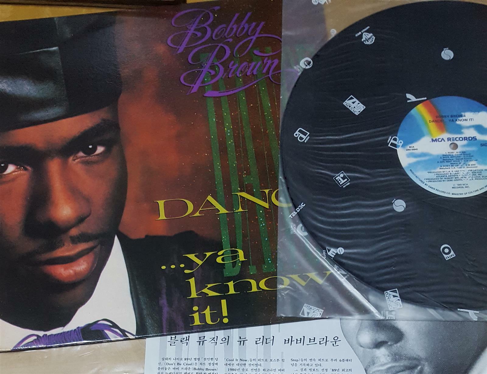 [중고] [LP] Bobby Brown – Dance!...Ya Know It! 