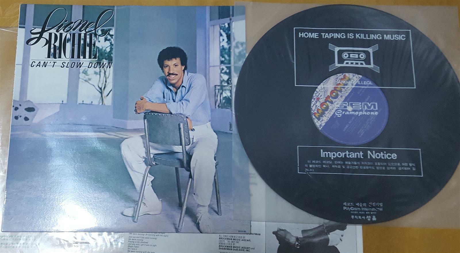 [중고] [LP] Lionel Richie - Can‘t Slow Down